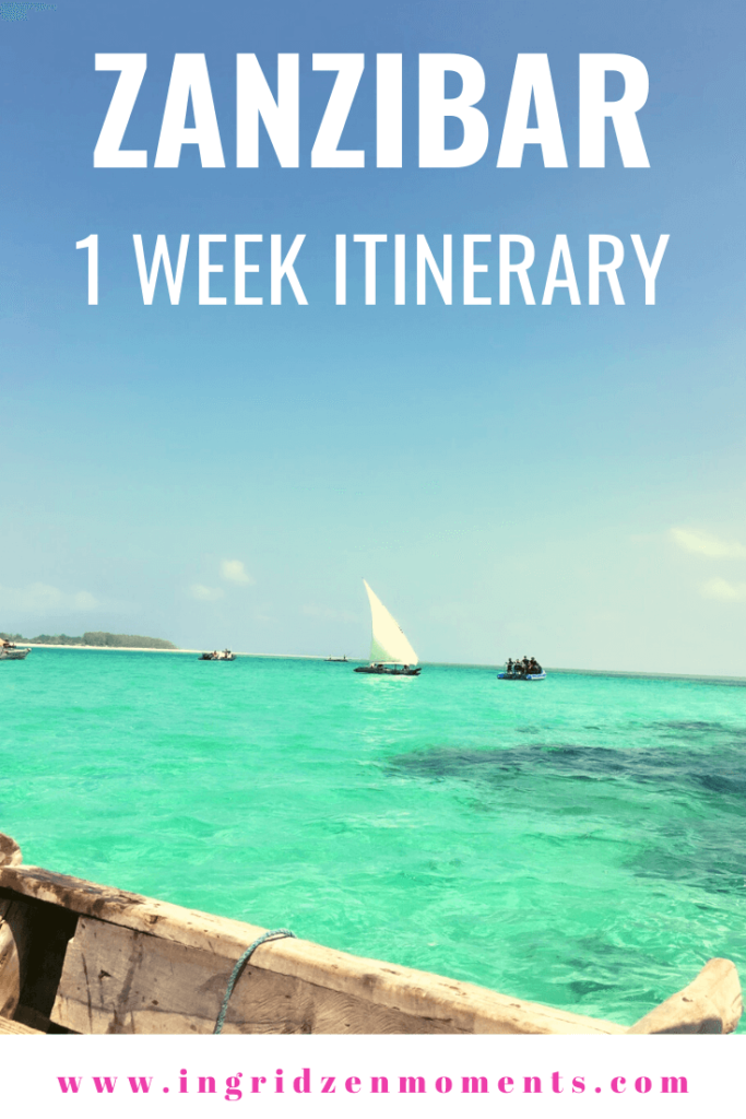 One week in Zanzibar itinerary and everything you want to know bwfore traveling to Zanzibar. All the things to do in Zanzibar and why I loved the island so much.