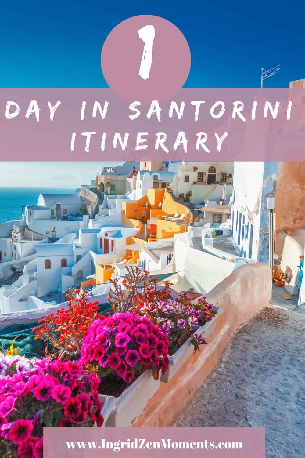 one day in santorini itinerary