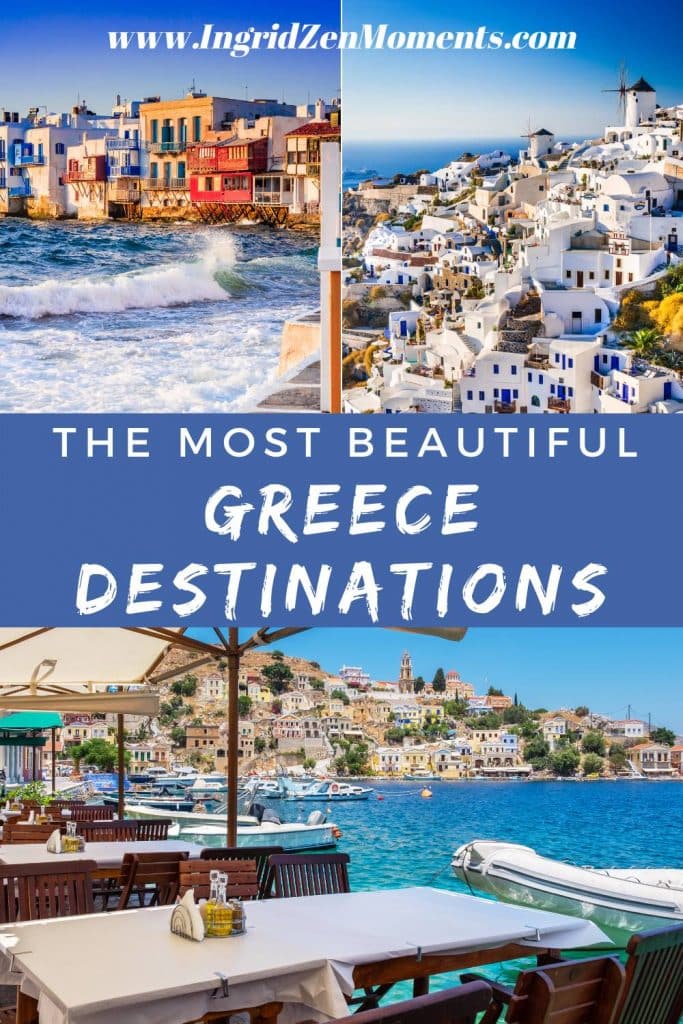 Beautiful Greece destinations
